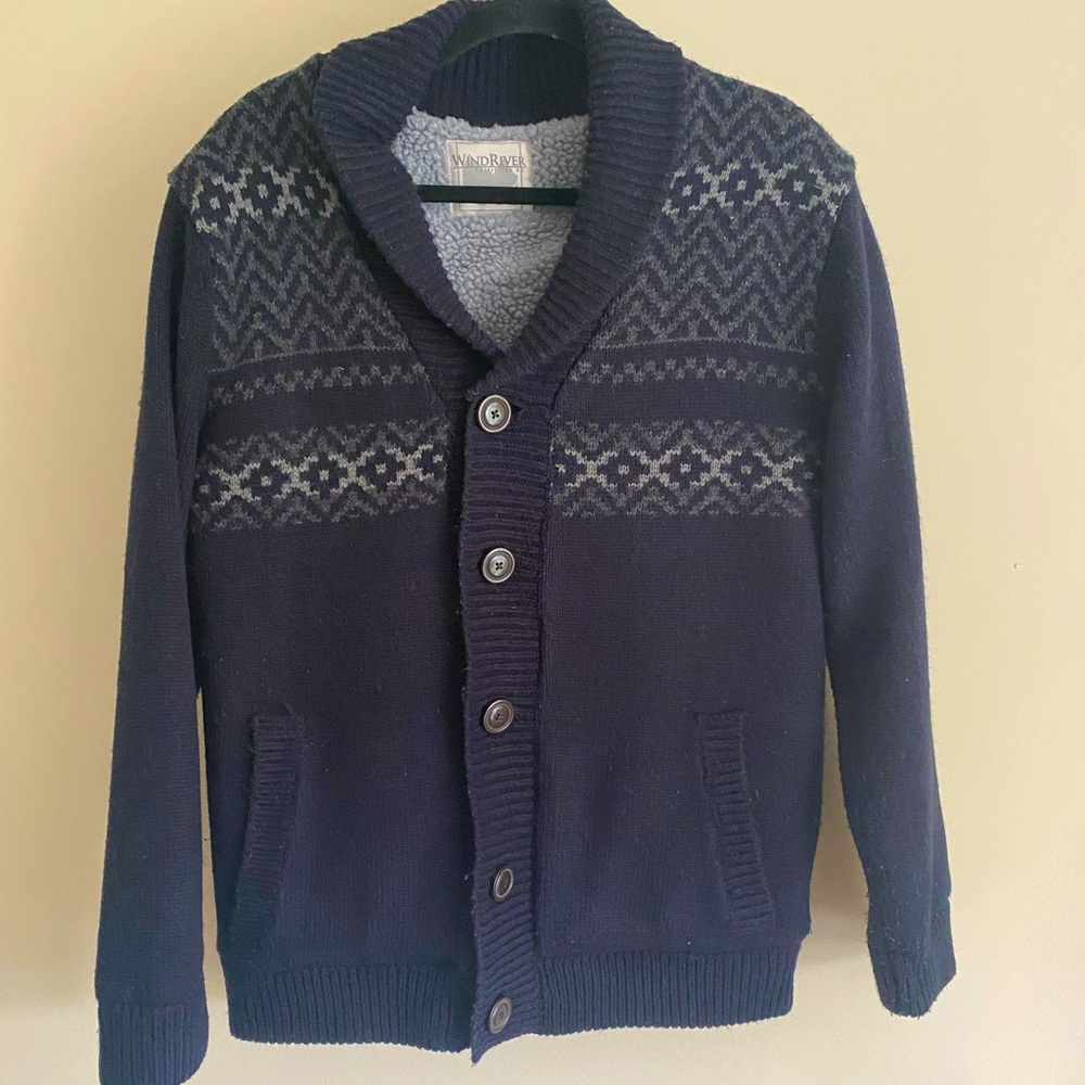 Wind River Sherpa lined Cardigan M